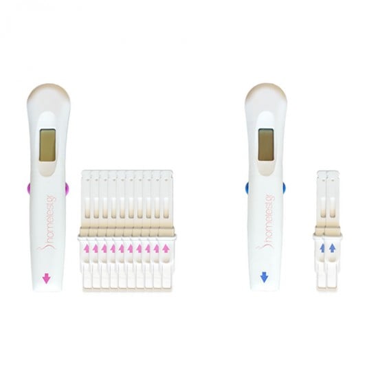 10 digital ovulation tests + 2 digital pregnancy tests