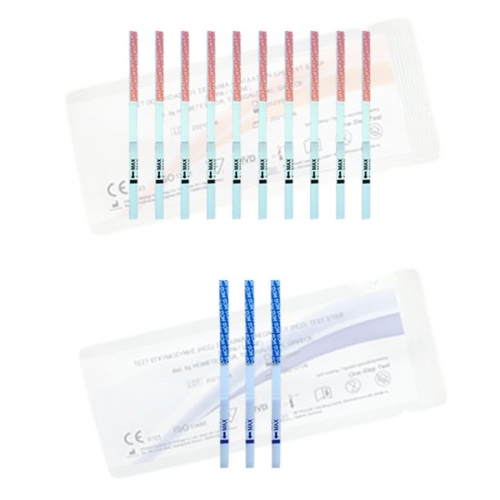 10 ovulation + 3 pregnancy test strips