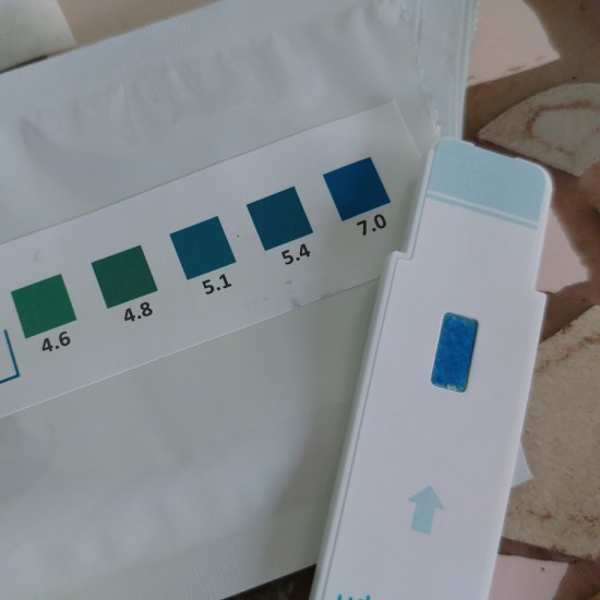 JusChek vaginal pH tests - 7.0 pH value