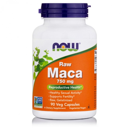 MACA 750 MG RAW VEG CAPSULES 90VCAPS