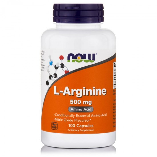 L-ARGININE 500 MG CAPSULES 100VCAPS