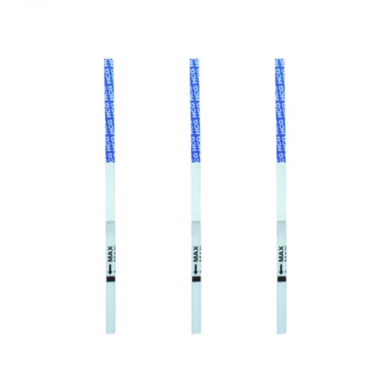 3 pregnancy test strips