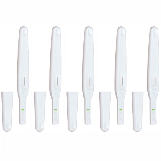 5 ovulation midstream tests