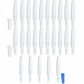 20 ovulation tests + 5 pregnancy midstream tests