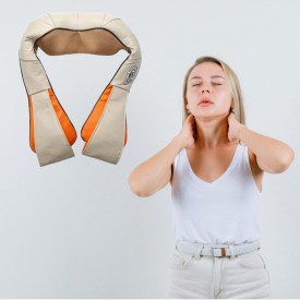 Shiatsu massage device for neck