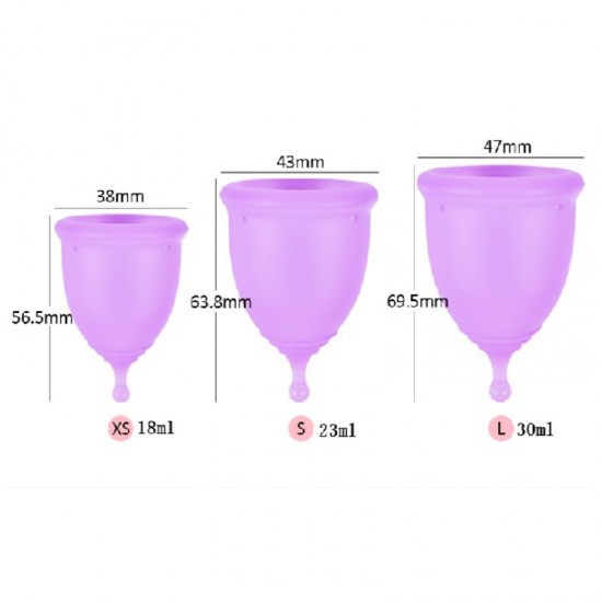 Menstrual Cup From Medical Silicone Sizes