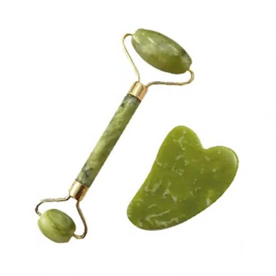 Jade Roller & Gua Sha από Νεφρίτη