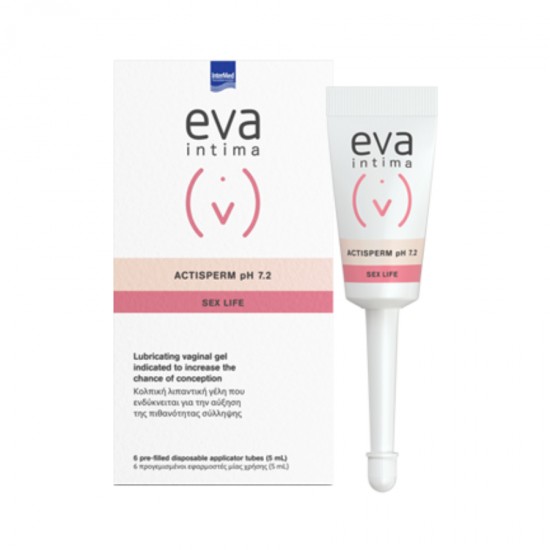 EVA intima Actisperm (vaginal gel 6 applicators 5ml)