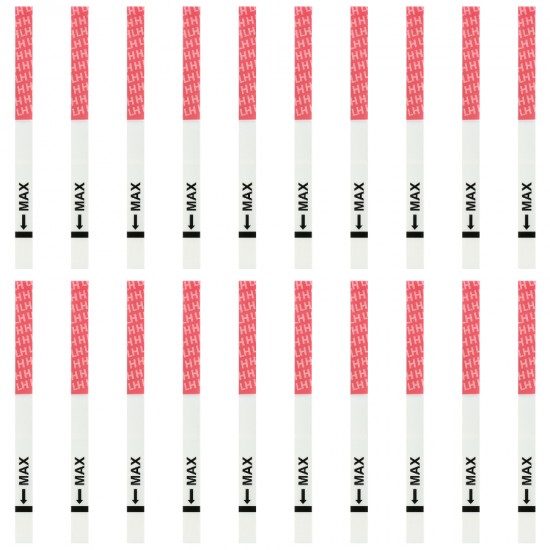 20 ovulation test strips