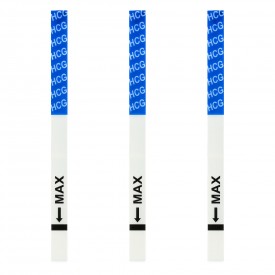 3 pregnancy test strips