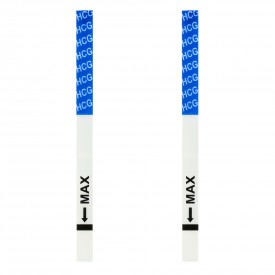 2 pregnancy test strips