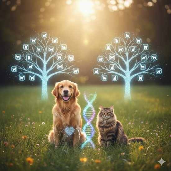 TOTAL DNA – Pet Edition | Η πιο αναλυτική γενετική ανάλυση για το σκυλάκι ή τη γατούλα σας (καταγωγή, υγεία & συμπεριφορά)