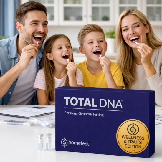 TOTAL DNA - Wellness & Traits Edition | Αναλυτική Γενετική Αναφορά Ευεξίας & Χαρακτηριστικών