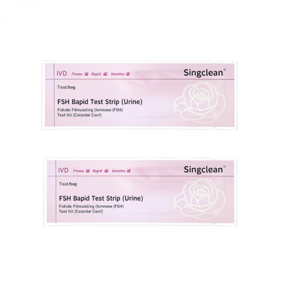 2 SingClean FSH test strips