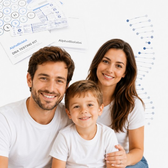 DNA Paternity Test - Standard Trio Test w/mother - 25 Loci