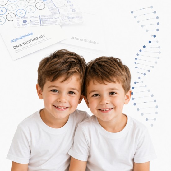 Twin Zygosity DNA Test - 25 Loci