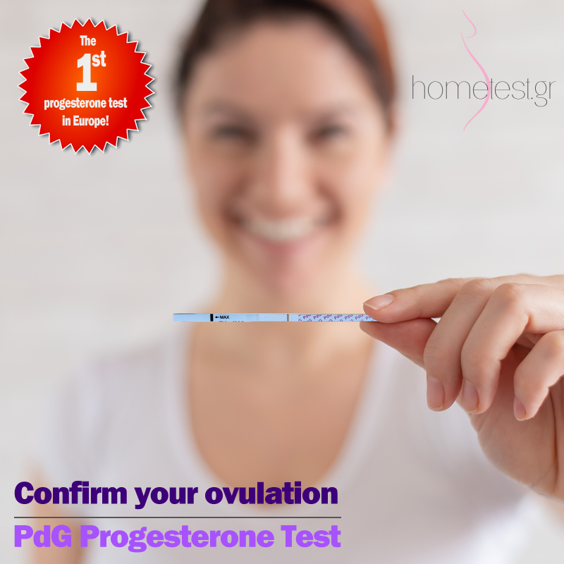 PdG Progesterone Test only by HomeTest.gr